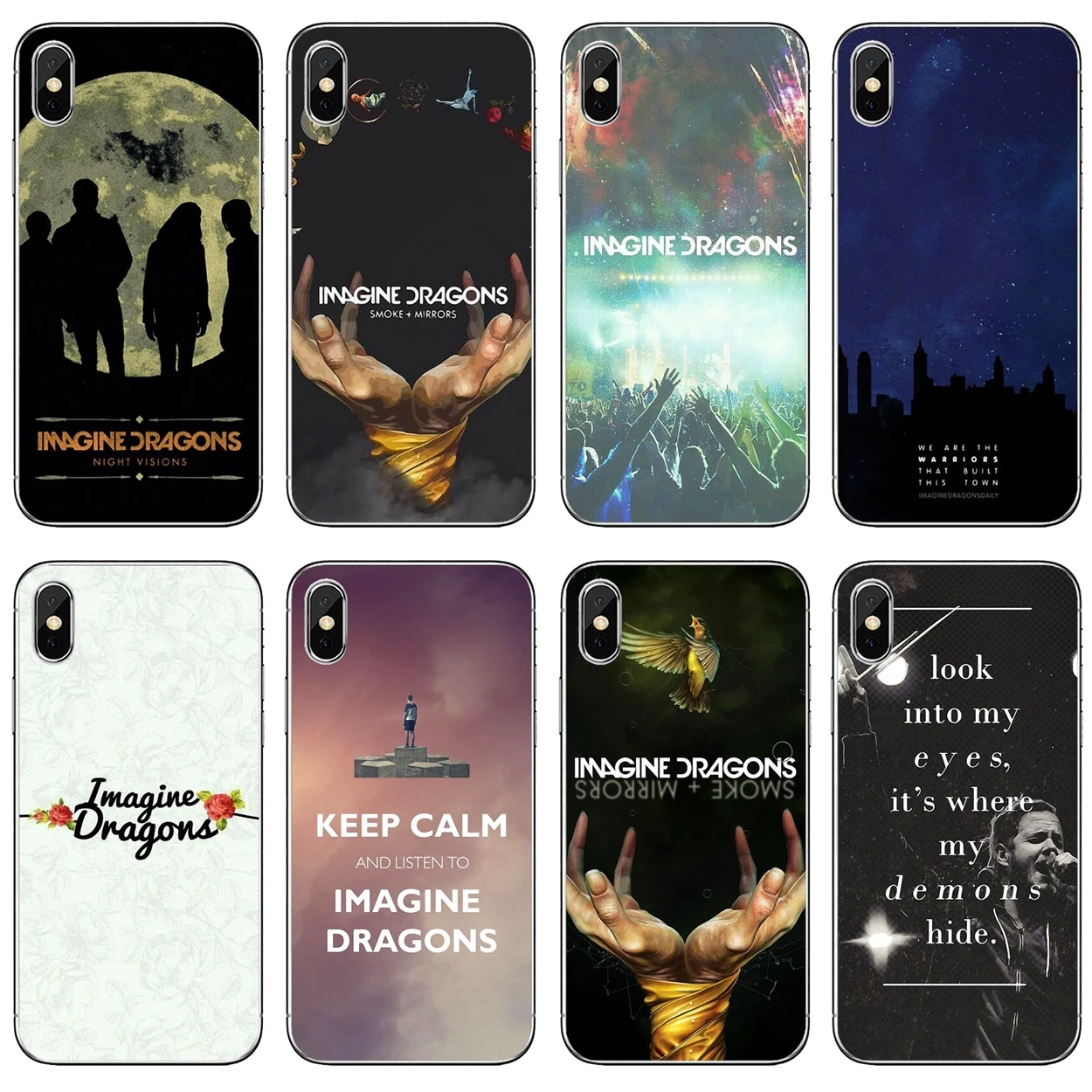

Soft TPU Covers Rock-Band-Imagine-Dragons-Music For Apple iPhone 10 11 12 Pro Mini 4S 5S SE 5C 6 6S 7 8 X XR XS Plus Max 2020