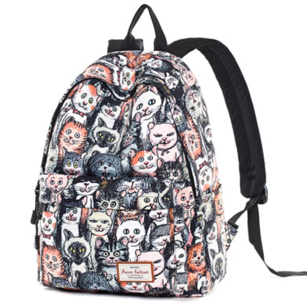 Женский школьный рюкзак для девочек подростков модные дорожные сумки