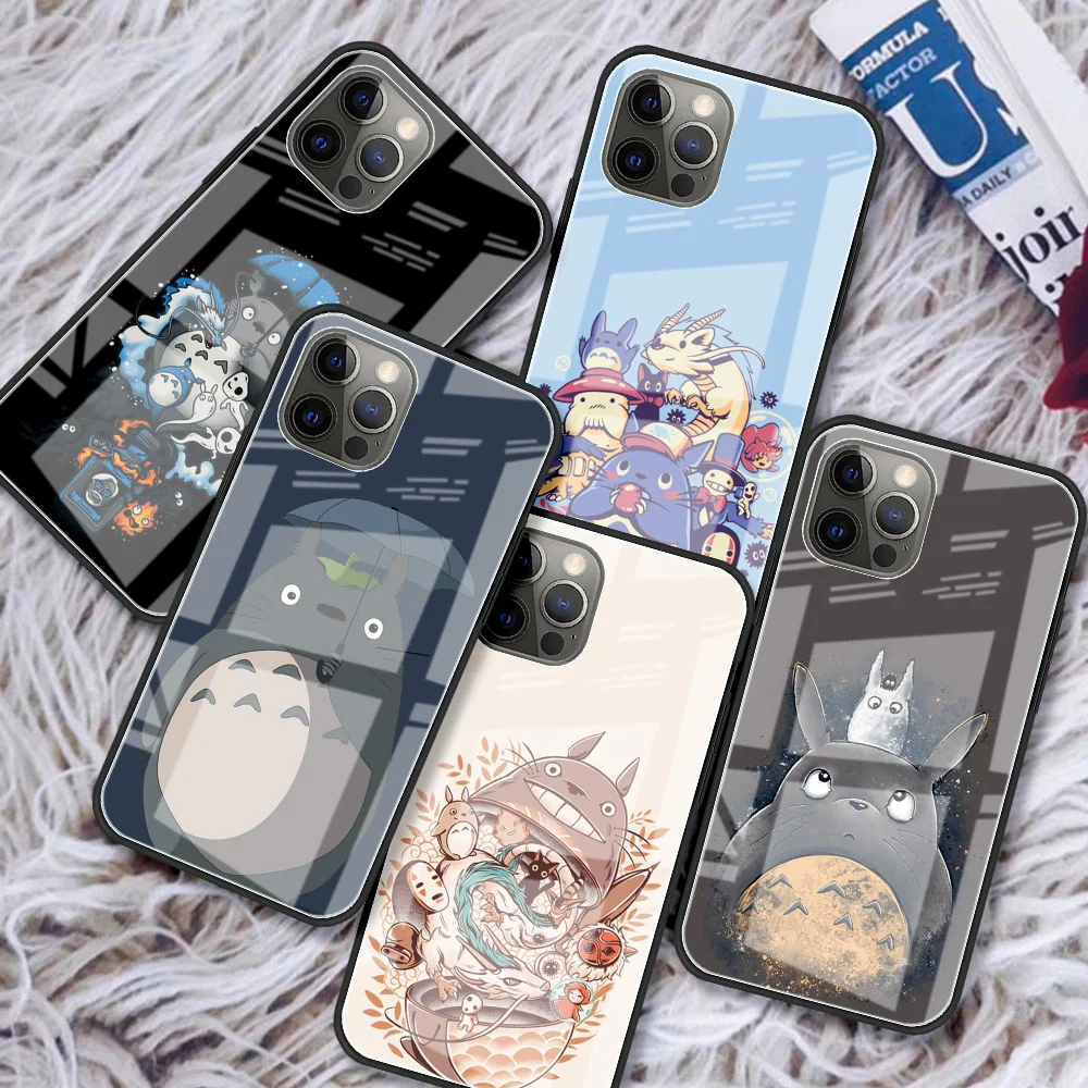 Стеклянный чехол для iPhone 13 12 Mini 11 Pro XR XS Max 7 8 Plus SE 2020X6 6S | Мобильные телефоны и
