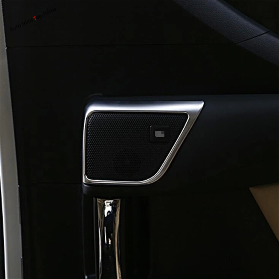 Yimaautoпланки задняя дверь аудио стерео колонка крышка отделка Подходит для Toyota Alphard/Vellfire AH30- молдинги для интерьера