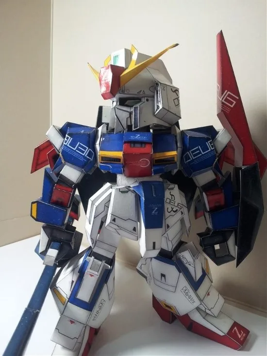 

MSZ-006 Z-Gundam Watermark Paper Model