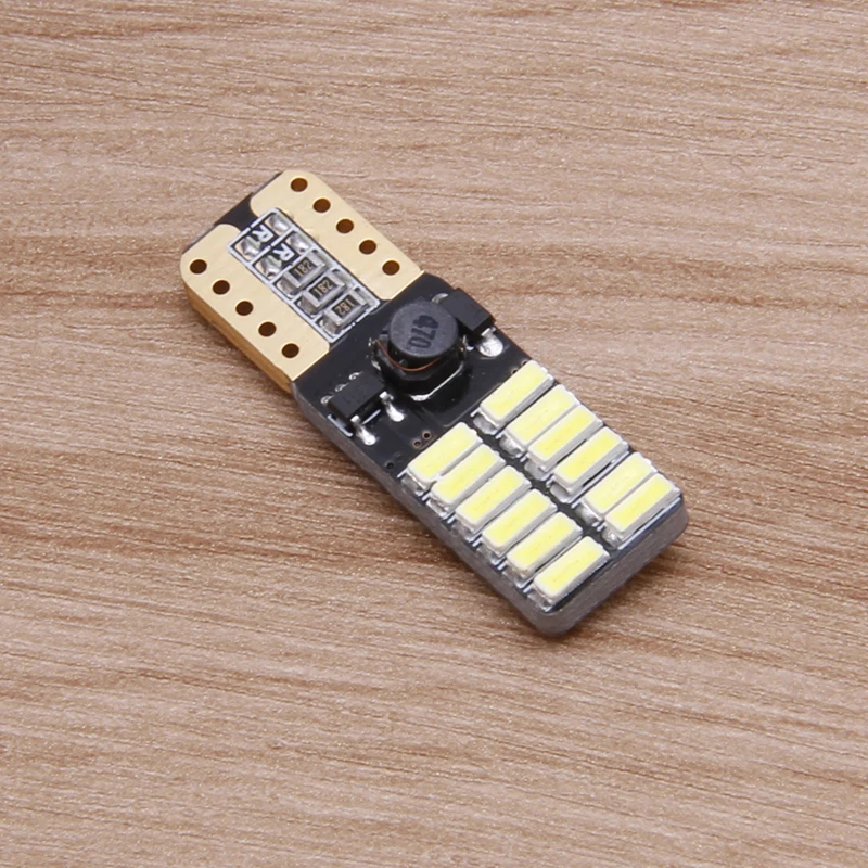 DC 12V T10 4014 SMD 24 светодиодный Автомобильный авто светильник лампочка источника