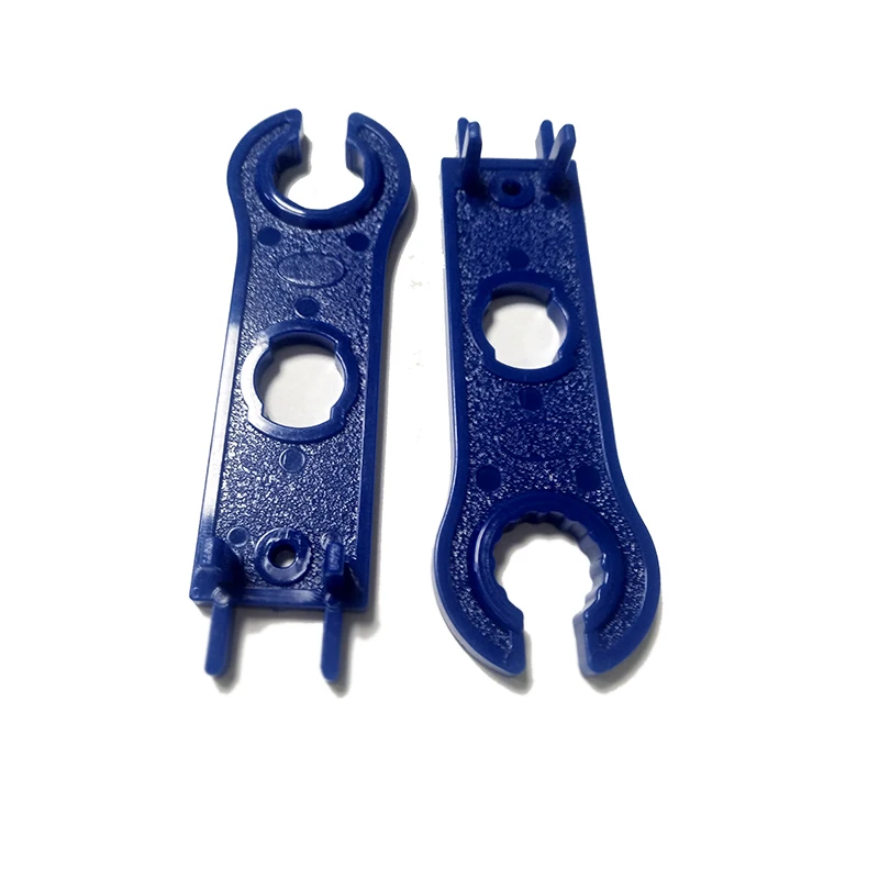 1 пара x Синий ABS пластиковый Карманный разъем для солнечной панели инструмент