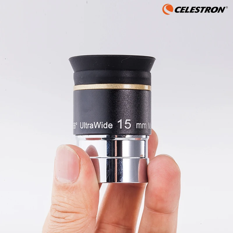CELESTRON 66 Degrees Ultra Wide 15mm Telescope Eyepiece Parts Wide Angle Eyepiece Astronomical Telescope Eyepiece