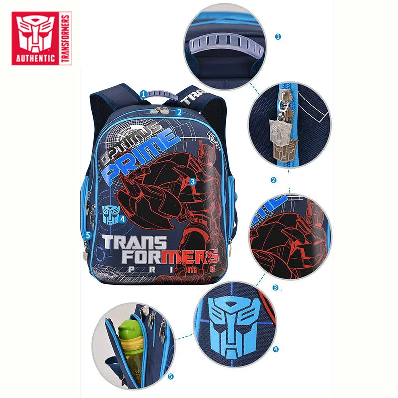 Трансформеры Детский рюкзак ученик мальчик мультфильм деформации робот подарок