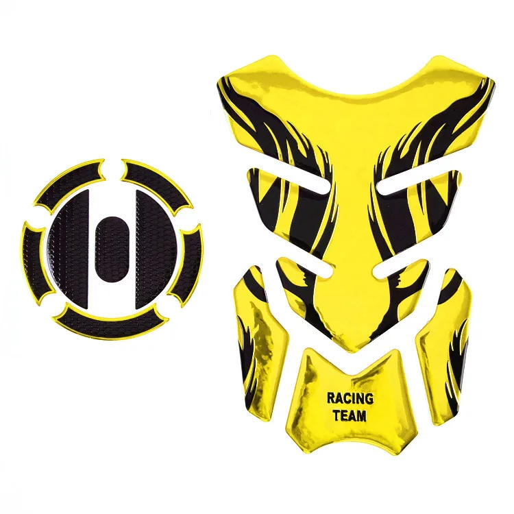 Универсальные 3D наклейки для топливного бака мотоцикла накладка Защитная крышка