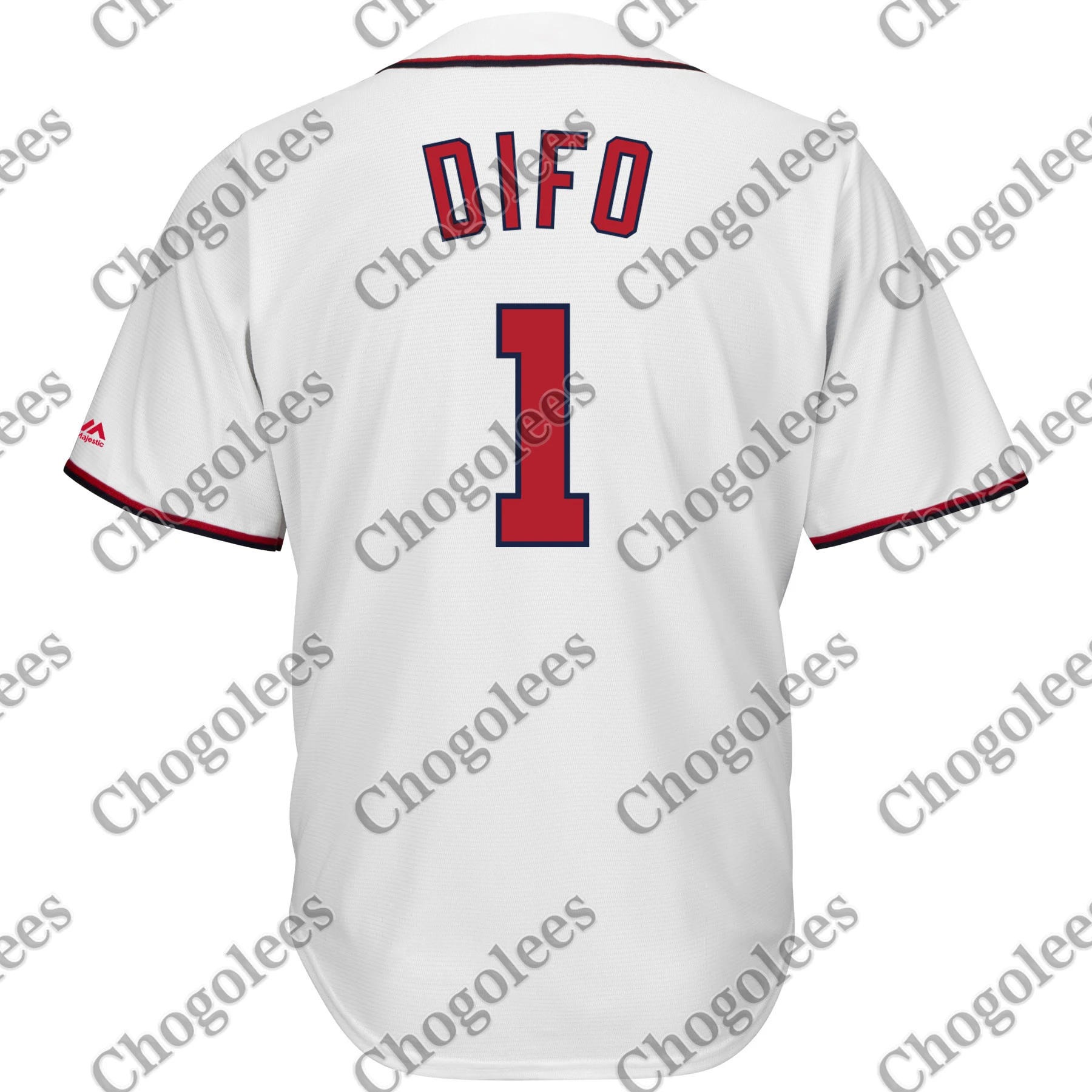 

Baseball Jersey Wilmer Difo Washington Majestic Home Cool Base Player Jersey