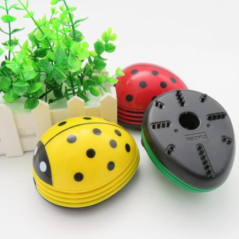 

Mini Ladybug Vacuum Cleaner Desktop Coffee Table Vacuum Cleaner Dust Collector U1JE