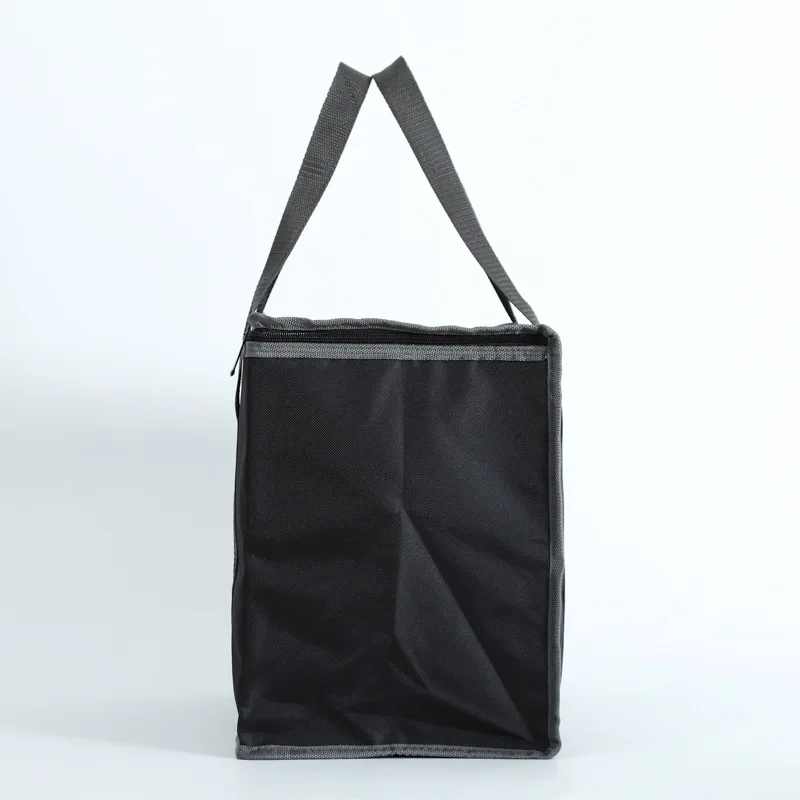 Изолированные сумки для покупок или доставки продуктов прочная молния складная