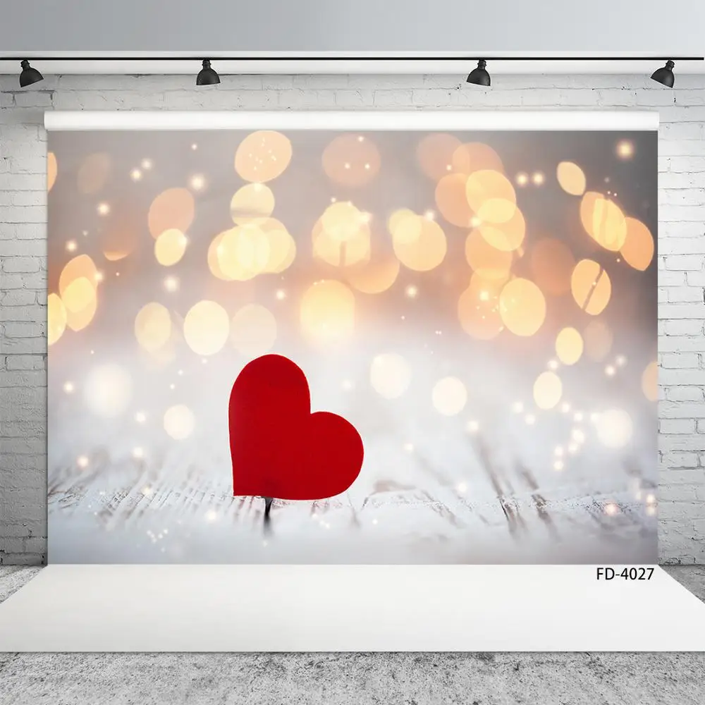 Фон для портретной фотосъемки с надписью Love Baby Shower и изображением красного