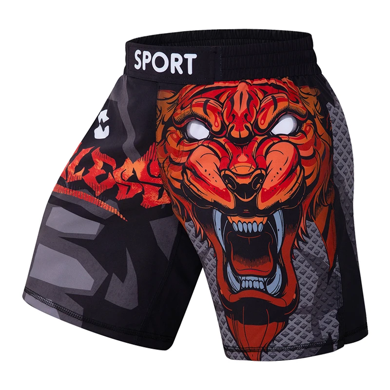 Men Bodybuilding Shorts Fitness Workout Inseam Gym Knickers Male Muscle Alive Elastic Compression Tights Skinny Leggins Hombre