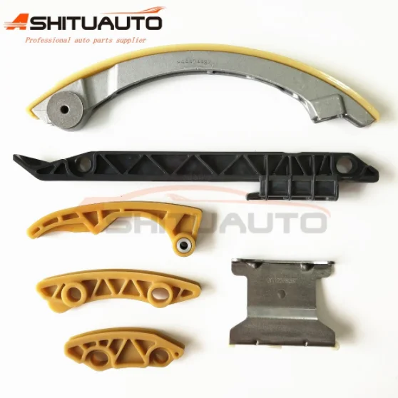 6PCS AshituAuto комплект синхронизации двигателя рельсовая направляющая цепи для Saab B207 Vauxhall Opel Z20NET Buick Insignia 2,0 2,4 - Цвет: 6PCS