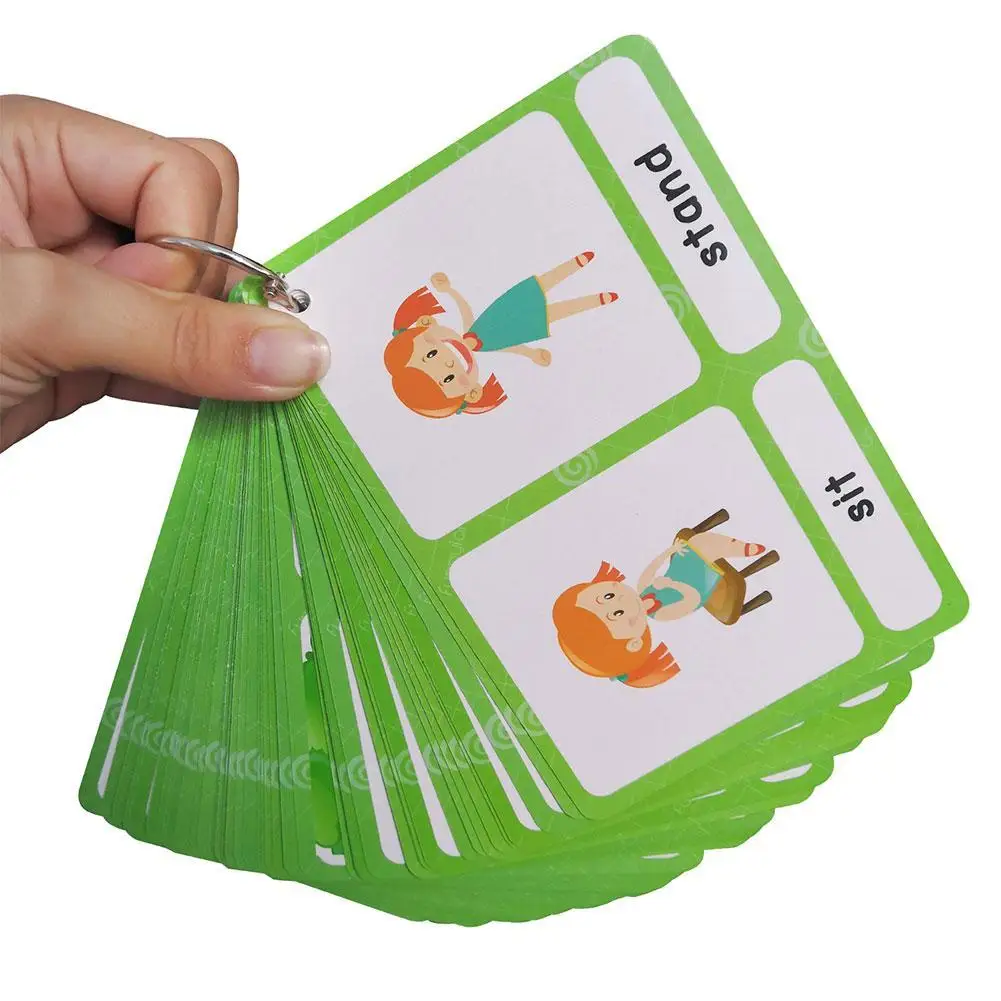 

English Little Master Point To Read Flash Cards Kindergarten Enlightenment Training School Cards Teaching Elementary Teache O6B0