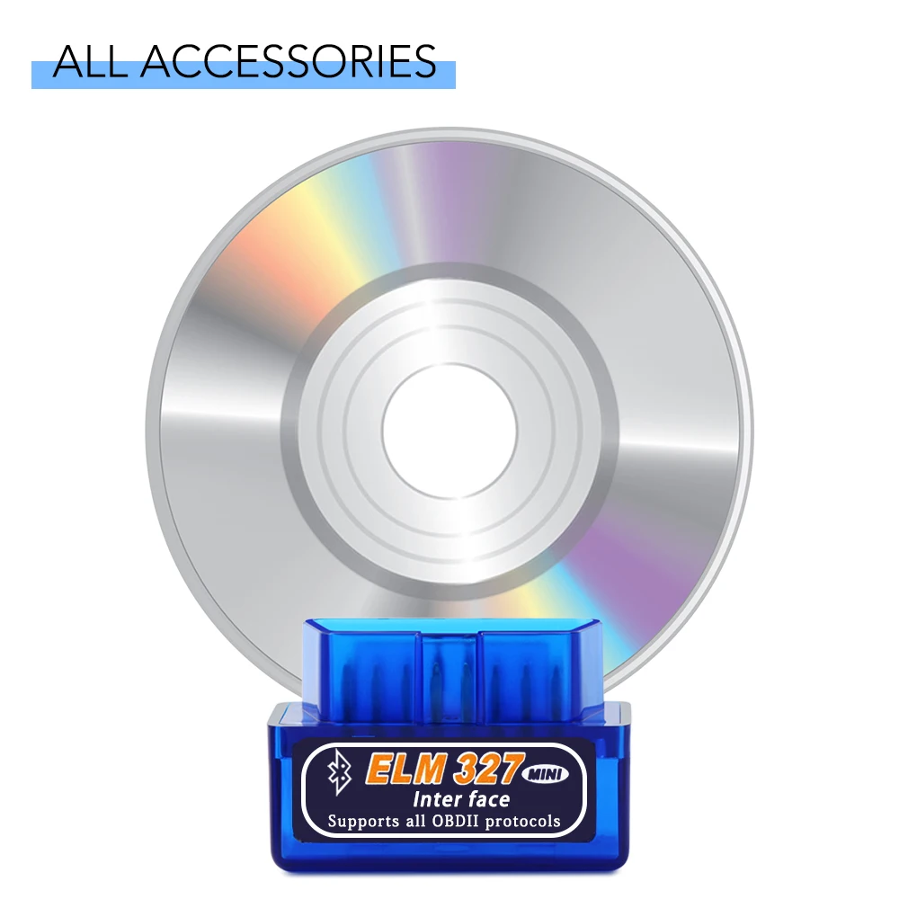 Elm327 Bluetooth OBD2 V1.22 автомобильный диагностический инструмент для ford fiesta chevrolet cruze cooper
