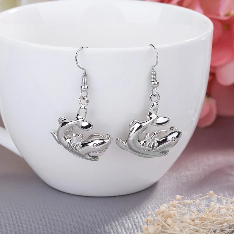 Жемчужная клетка Ювелирная фурнитура Акула эфирное масло диффузор медальон