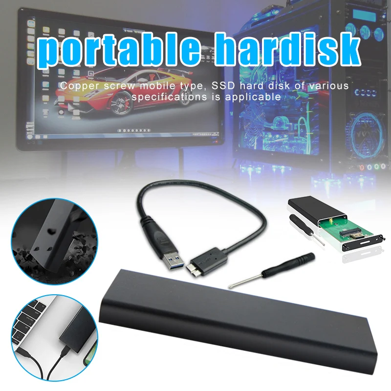 Новый горячий конвертировать в USB Мобильный HDD Enclousure для 2 5 дюймов SATA жесткий диск