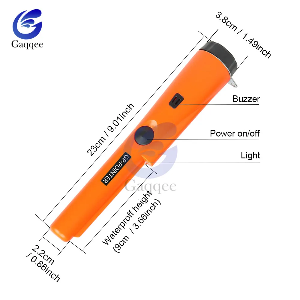 Металлоискатель GP-pointer ручной металлоискатель со статической сигнализацией и