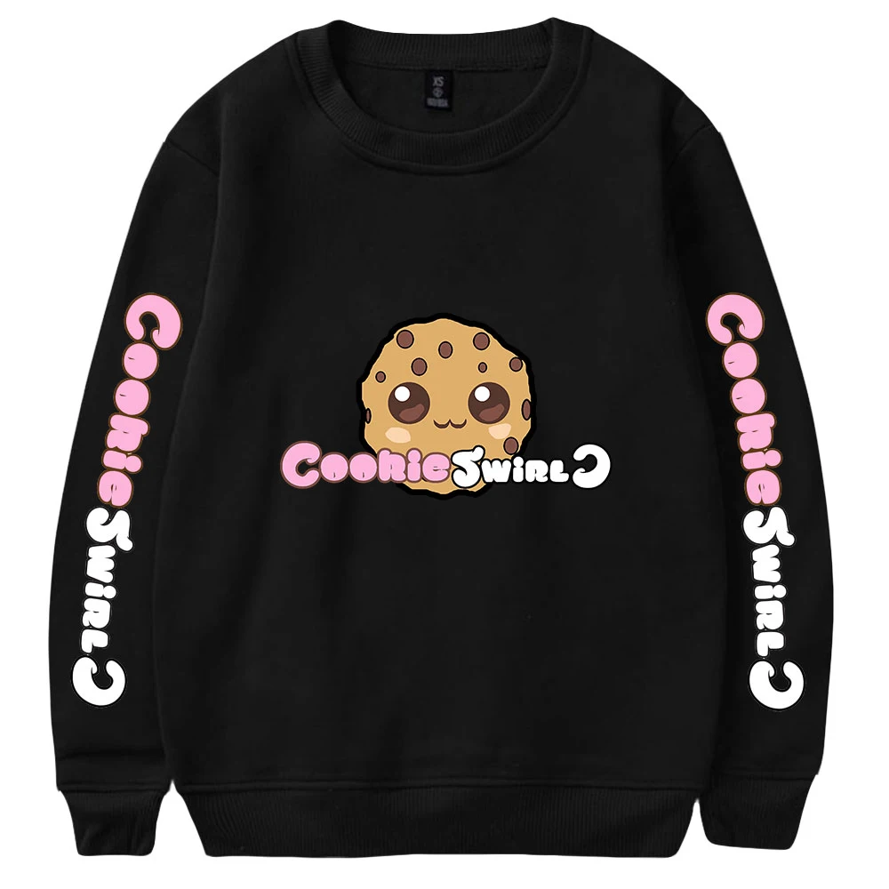 

Свитшоты CookieSwirlC с круглым вырезом для женщин и мужчин, пуловер с длинным рукавом, свитшоты, уличная одежда унисекс, модная одежда