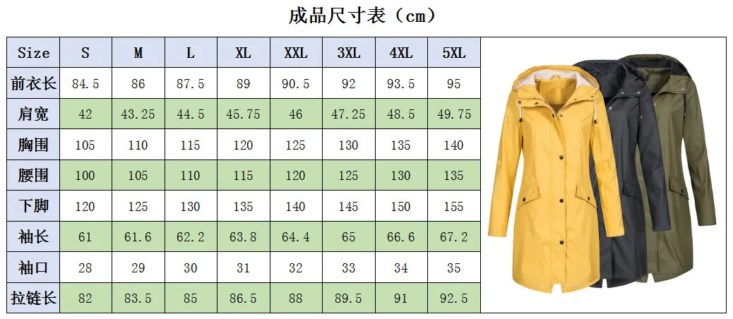 

New Women's Raincoat Jacket Coat Transition Jackets Sunsets Long Autumn Winter Windbreaker Waterproof sports Hiking Jackets 2020