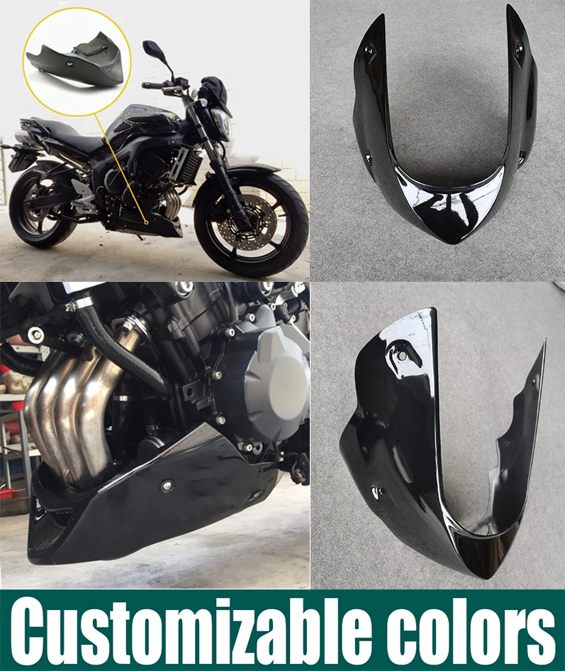 Нижняя обтекатель живота для Yamaha 2004 2010 FZ6 FZ6S FZ6N часть панели кузова Bellypan подходит