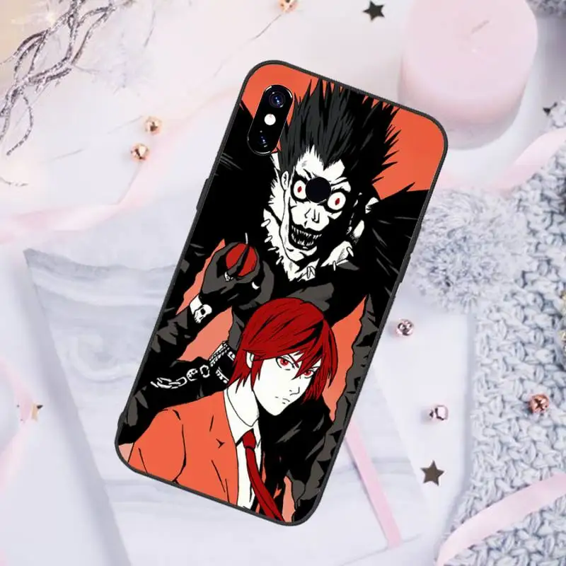

death note Phone Case For Xiaomi Redmi note 7 8 9 pro 8T 9S Mi Note 10 Lite pro