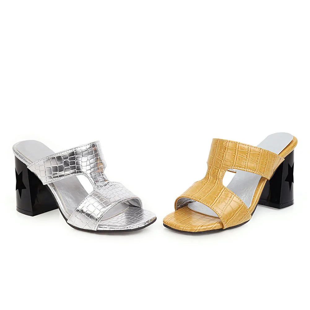 doratasia hot sale ladies high block heels slides 2020 brand design summer casual slippers women ins hot peep toe shoes woman free global shipping