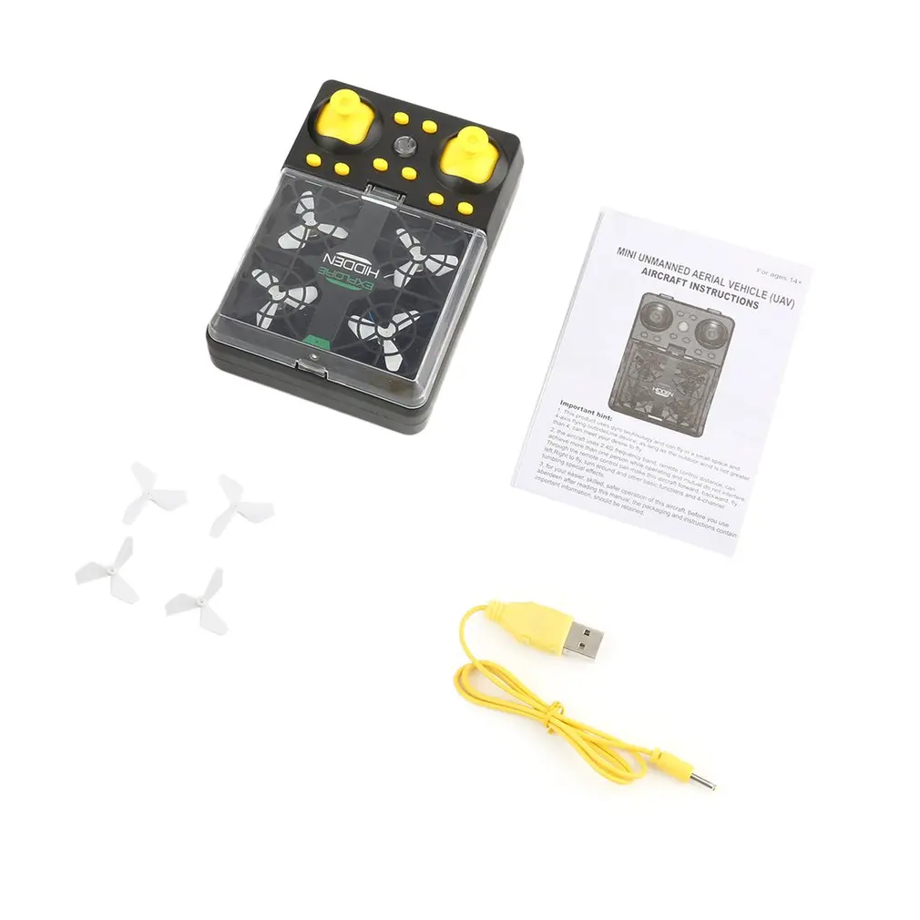 QS003 2 4 ГГц мини Радиоуправляемый квадрокоптер Дрон летательный аппарат БПЛА с 0.3MP