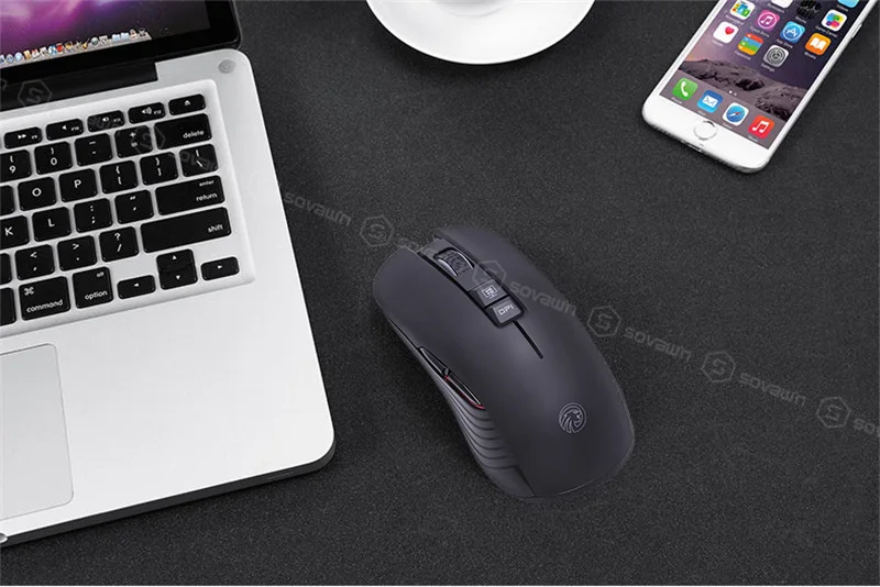 M600 мышь беспроводная Бесшумная перезаряжаемая USB 2,4G игровая мышь RGB Профессиональный геймер PC Mause для видеоигр для компьютера ноутбука