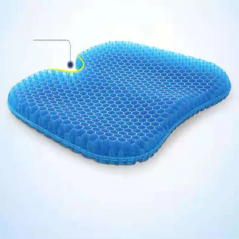 Автомобильная гелевая Подушка для сиденья силиконовая подушка льда офисный стул
