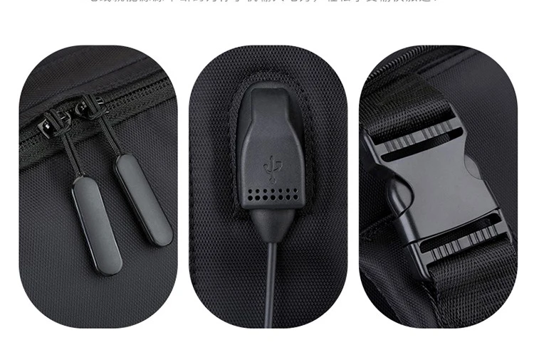 Gaoge, мужской рюкзак для 15,6 дюймов, рюкзак для ноутбука, usb зарядка, бизнес большой емкости, студенческие рюкзаки, повседневный стиль, сумка