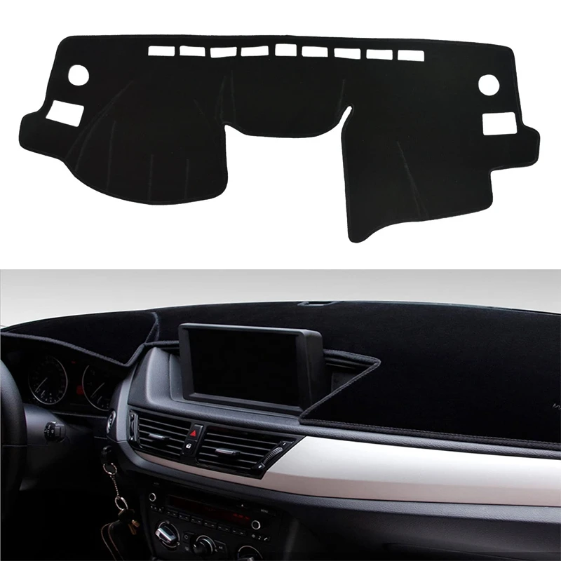 Приборная панель для автомобиля Черная Крышка центральной консоли защитная