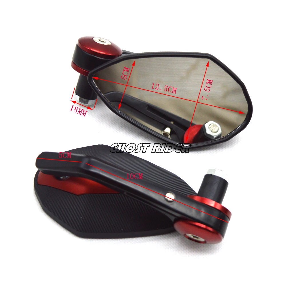Мотоциклетное зеркало заднего вида с ЧПУ ручка для скутера боковые зеркала Vespa LT