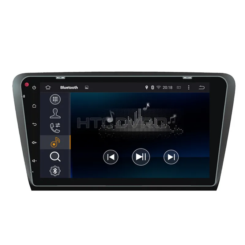 Автомобильный DVD плеер YMODVHT 10 1 дюйма Восьмиядерный 4 Гб + 32 ГБ Android 9 0 для Skoda Octavia 2013