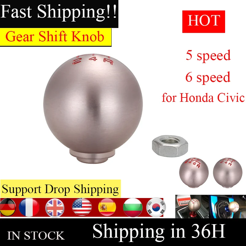 5 скоростей/6 скоростей автомобильная ручка переключения передач головка рычаг