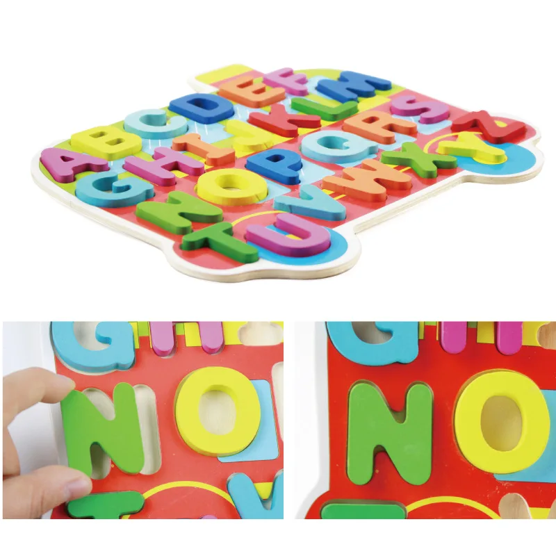 

DIY Spelling Word Game Wooden Toys Early Education Puzzle Letter Spelling Preschool Children Enlightenment Education Baby Toys