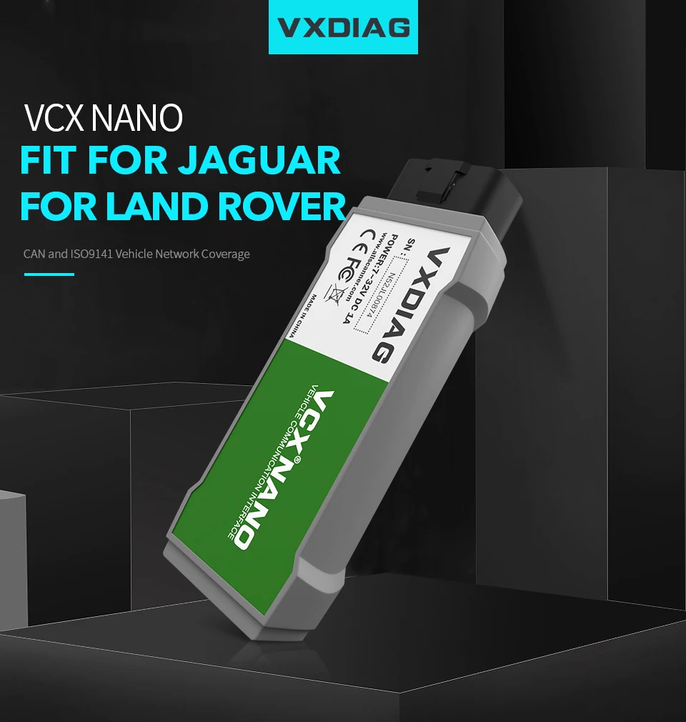 VXDIAG VCX NANO диагностический инструмент для JLR онлайн Программирование SDD