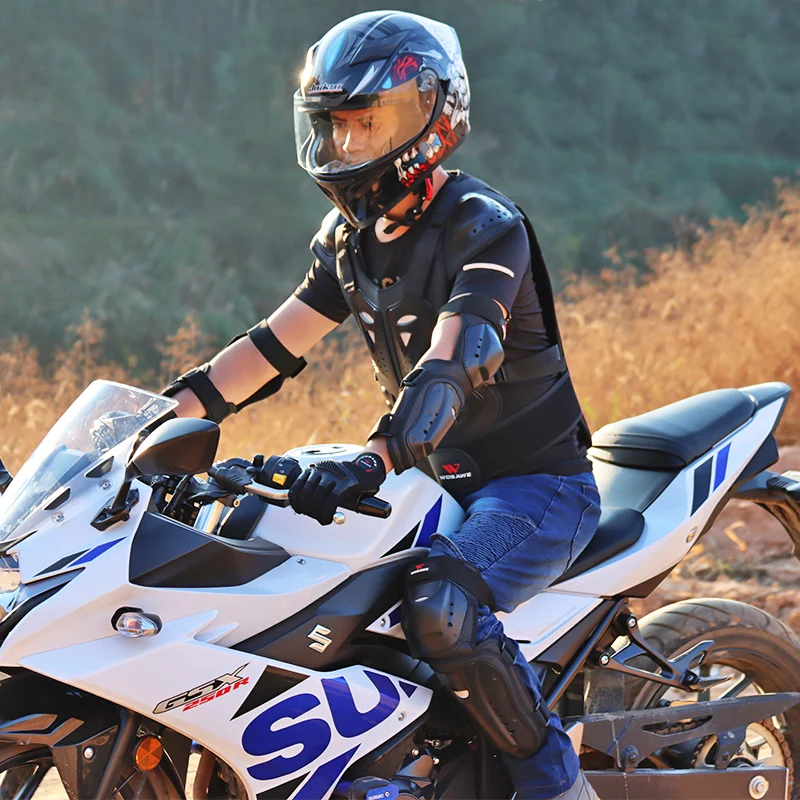 WOSAWE взрослых Moto rcycles Броня защитный Шестерни moto гоночный внедорожный MTB Спорт на