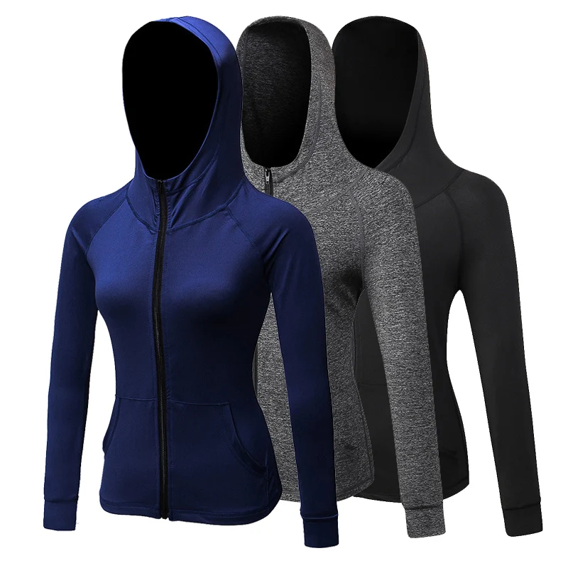 Женские беговые куртки спортивные костюмы для фитнеса тренировочное пальто йоги