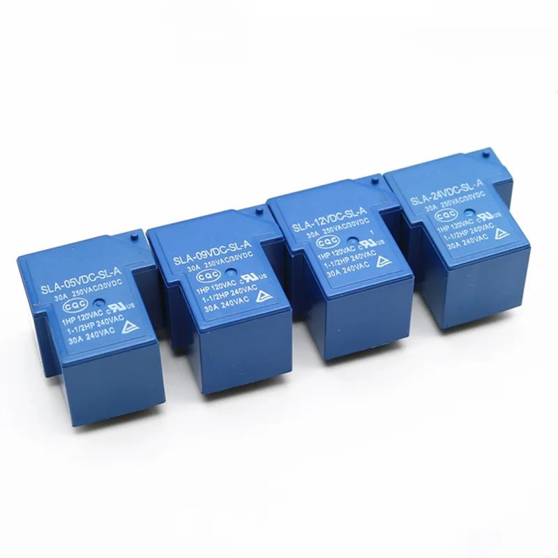 2 шт./лот Мощность реле SLA 05VDC SL A 12VDC 24VDC 48VDC 5V 12V 24V 48V 30A 5PIN T90|Реле| |