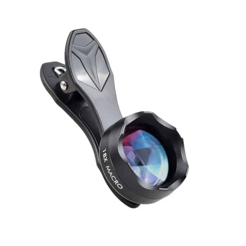 Мобильный телефон внешний макрообъектив объектив чехол для веб-камеры 1-3 см 18X