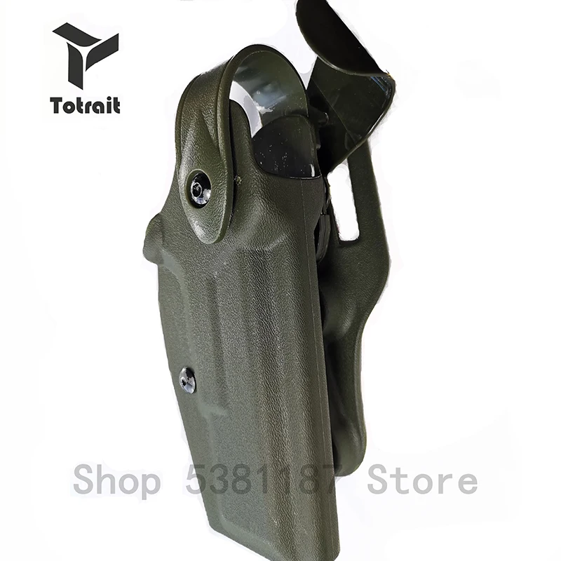 TOtrait Military Tactical Gun Belt Holster Safariland Glock17 19 22 23 31 32 Airsoft Hunting Shooting Hand gun Belt Holster Acce