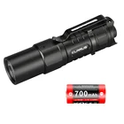 Кларус XT1C Мини светодиодный вспышка светильник CREE XP-L HD V6 светодиодный 1000 люмен Deam расстояние 216 м небольшими фонарь размера светильник с 16340 Батарея