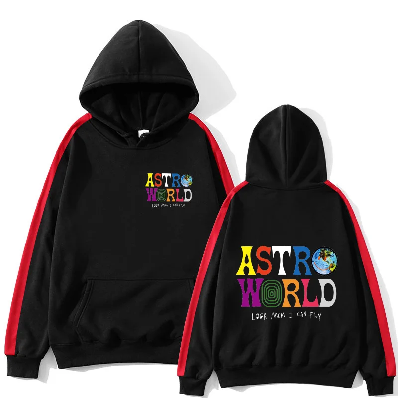 TRAVIS SCOTT WISH YOU WERE HERE толстовки с капюшоном модная толстовка надписью ASTROWORLD уличная