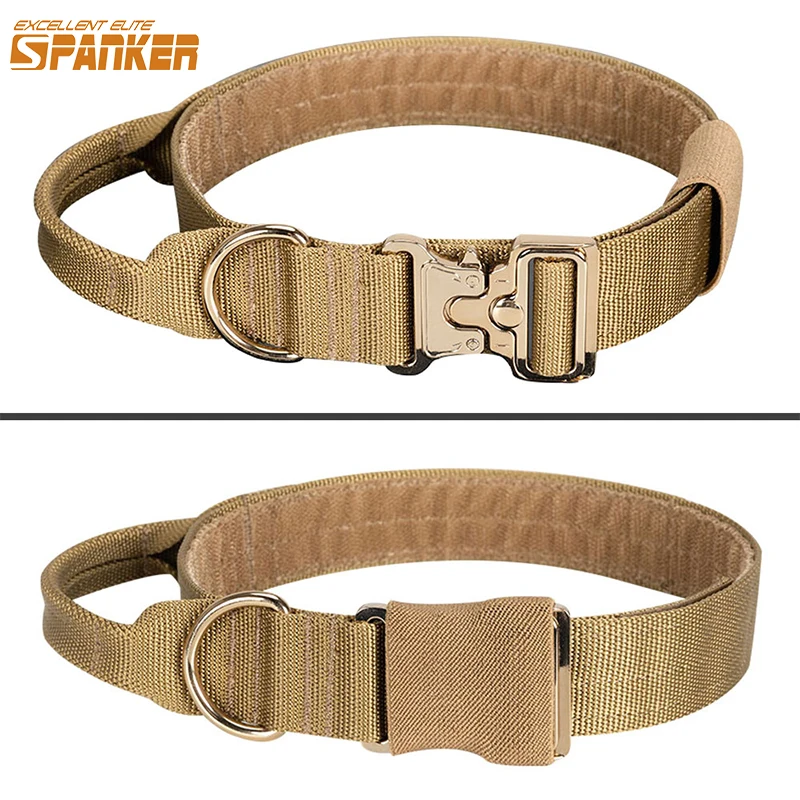 Тактический ошейник для собак EXCELLENT ELITE SPANKER мягкий на липучке Регулируемый