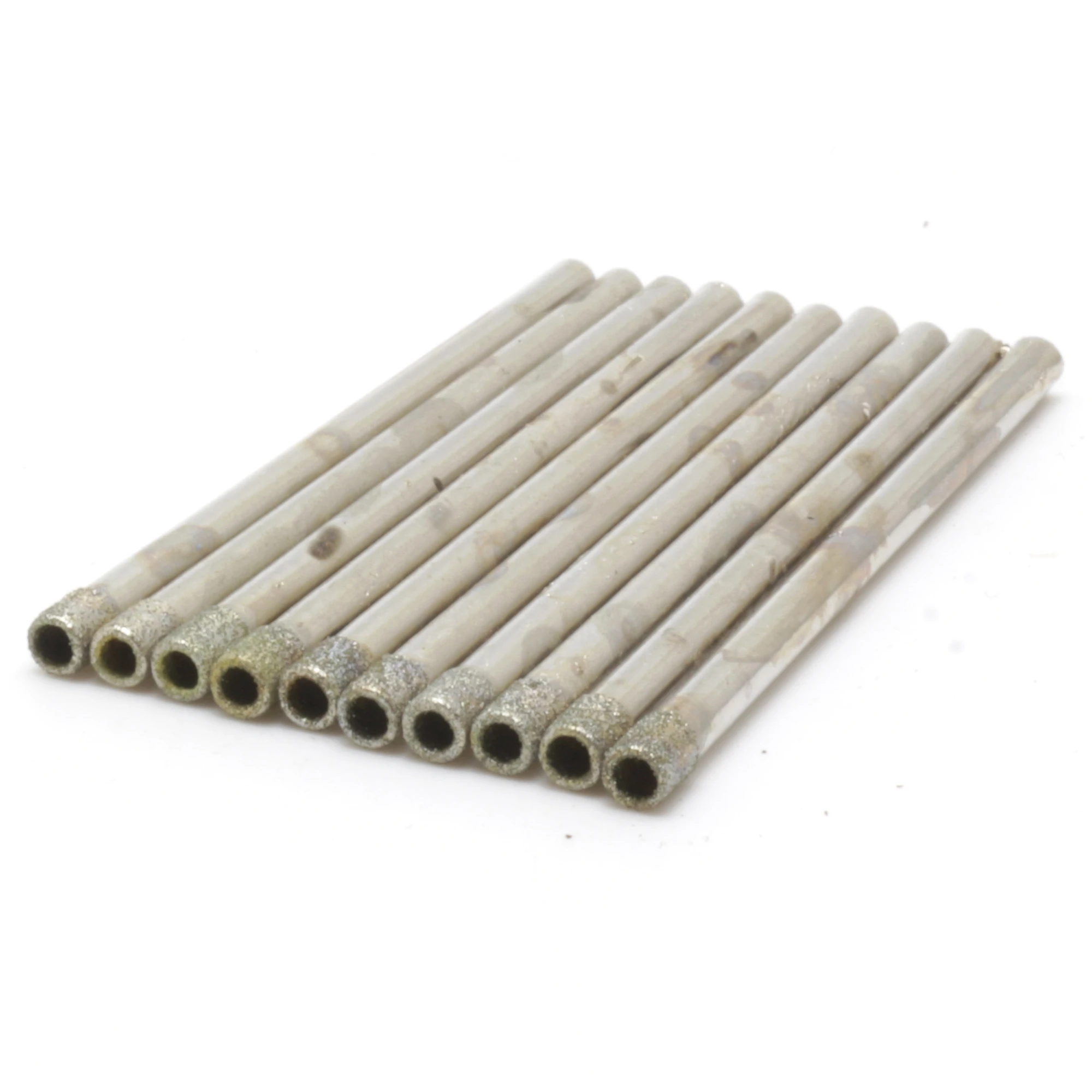 

10Pcs 3-10 mm Diamond Hole Saw Super-thin 0.5mm Rim Coated Core Drill Bits Lapidary Tools for Stone Jasper Gemstone Glass Tile