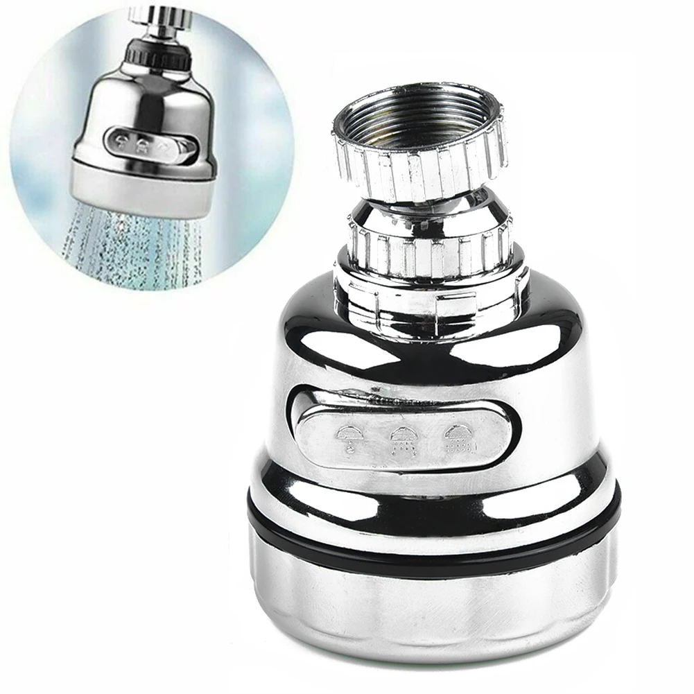 

1pc Faucet Movable Nozzle 360 Degree Rotatable Spray Head Bubbler Diffuser Faucet Kitchen Water-saving Tap Connector Filter Head