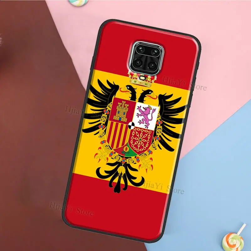 Чехол герб оружия с флагом Испании для Xiaomi Redmi Note 11 Pro 10 10S 9S 7 8 9 чехол 9A 9C 9T |