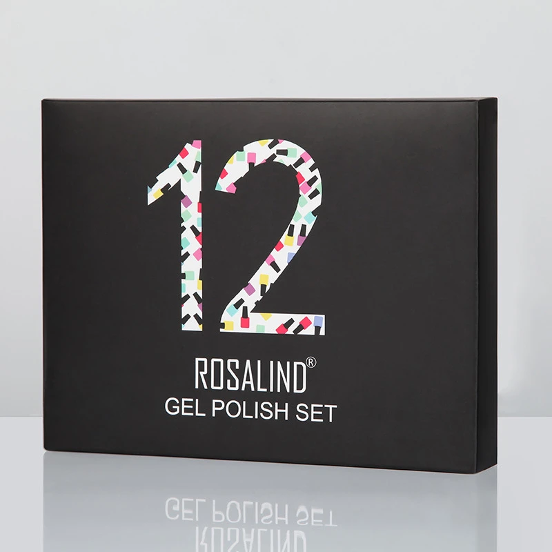 

Nail Gel Polish Kit 12pcs/set X 7ml Soak Off UV LED Nails Varnish Set Semi Permanent Nail Art Gels Lacquer Gift Box DIY
