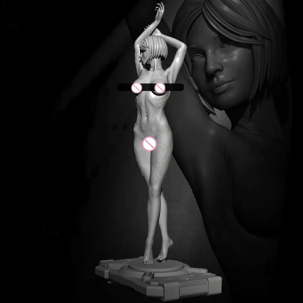 

Наборы моделей из смолы для женщин, Неокрашенная и бесцветная Женская фигурка