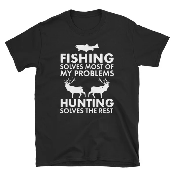 

Funny Fishing And Hunting Shirt Hunter Cool T-Shirt